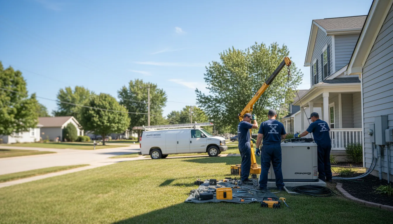 Generator Installation in Prairie Du Rocher, IL near me